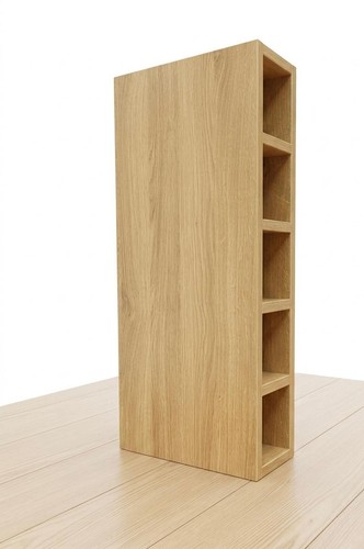 Natural oak wooden wine - natural,