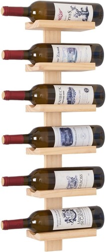 Wine rack wall mounted bottle - rack,