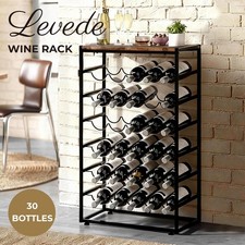 Levede Wine Rack 30 Bottles