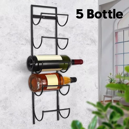 Bottle wine rack - bottle, black