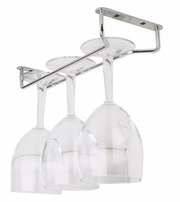 Chrome Glass Hanger Wine Glass