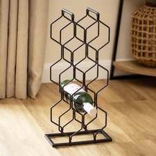 Black Hexagon 8 Bottle Wine