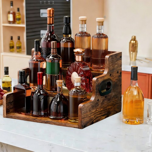 Counter top wine rack storage - counter,