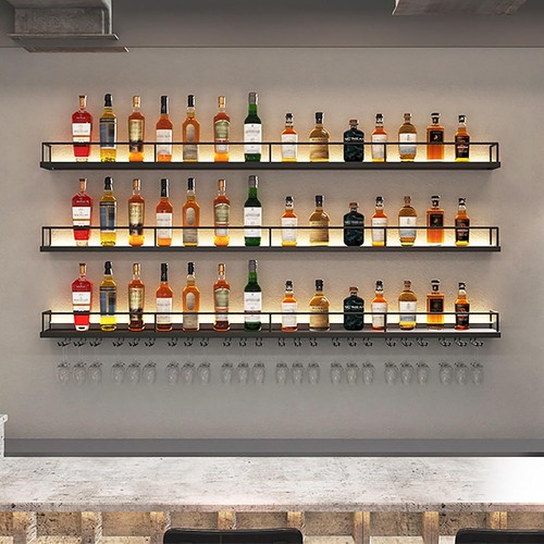 Modern wall mounted wine - mounted,